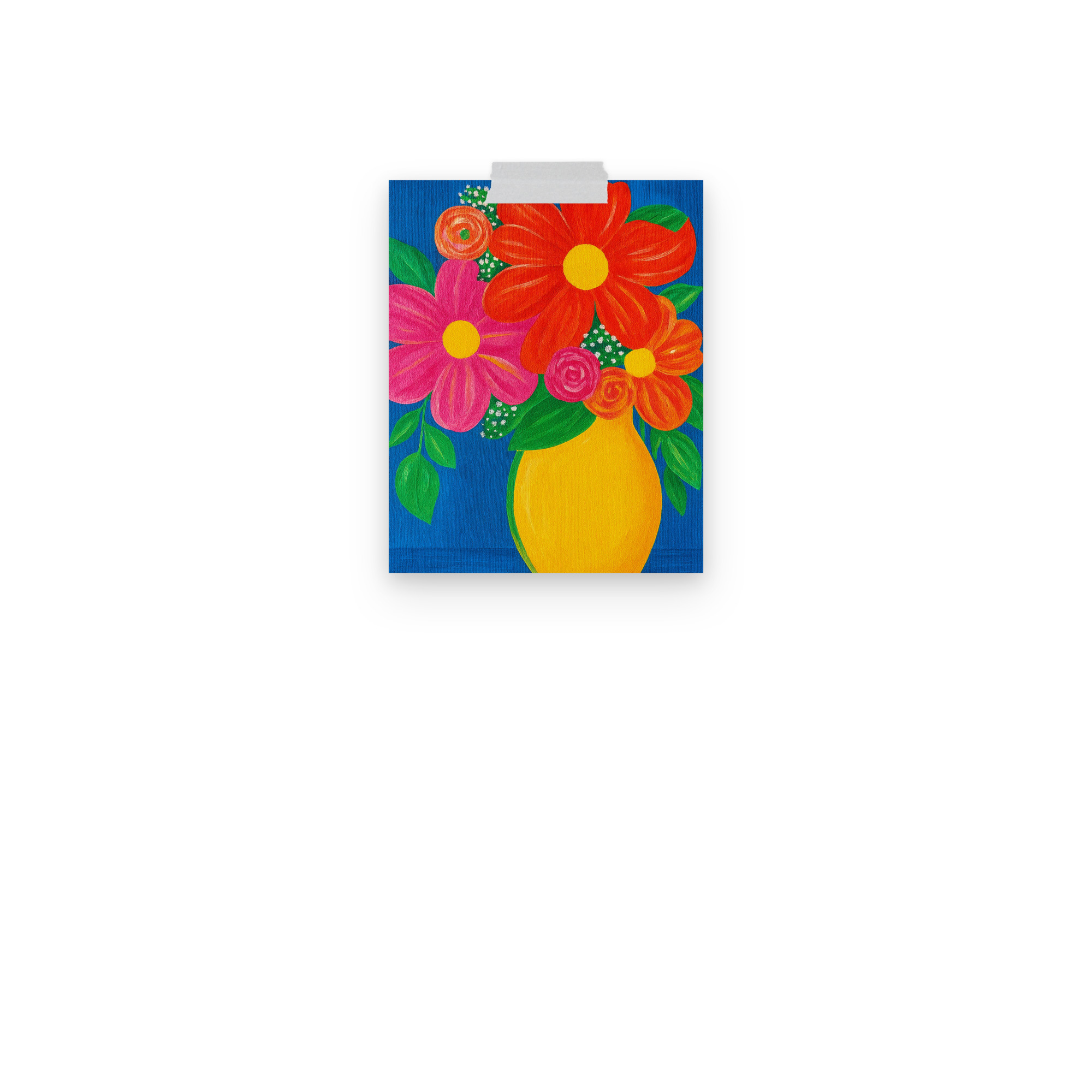 Sunburst Bloom Photo paper poster - Image 12